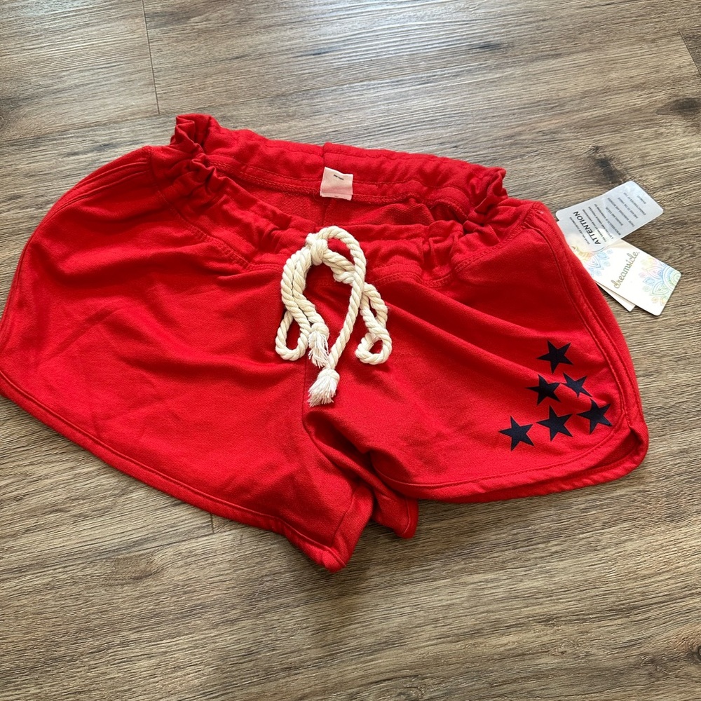 Comfy Red Star Women's Athletic Shorts